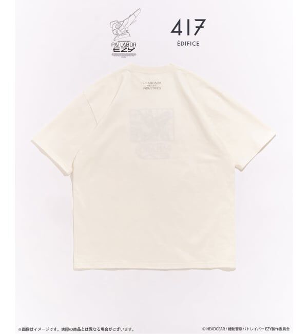 417 EDIFICE「機動警察パトレイバー &times; 417 GRAPHIC Tシャツ」|Tシャツ・カットソー|