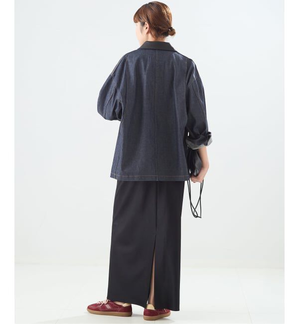 journal standard L'essage「デニム フィールドジャケット」|デニムジャケット|