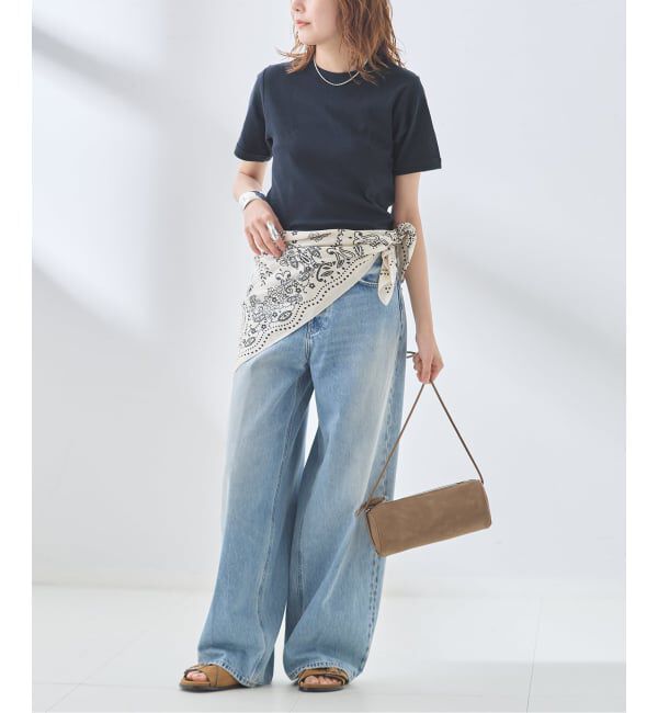 journal standard L'essage「《追加》Hanes/ヘインズ BEEFY リブクルーネックTシャツ」|Tシャツ・カットソー|