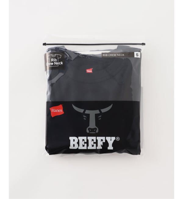 journal standard L'essage「《追加》Hanes/ヘインズ BEEFY リブクルーネックTシャツ」|Tシャツ・カットソー|