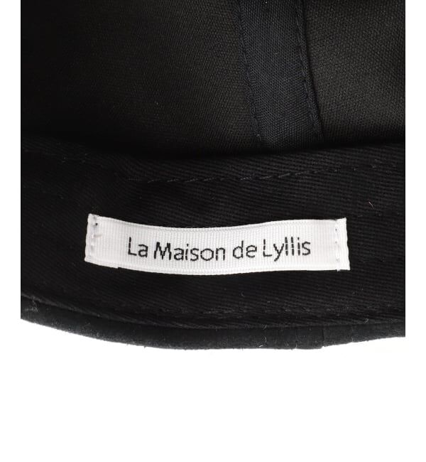 journal standard L'essage「《予約》La Maison de Lyllis/メゾンドリリス LUNE CAP キャップ」|キャップ・キャスケット|