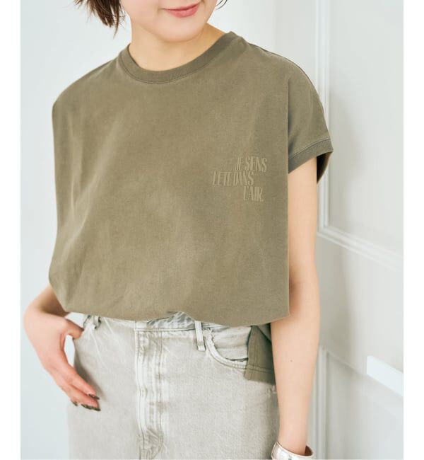 Spick and Span「upper hights/アッパーハイツ 別注BIG NO SLEEVE TEE*」|Tシャツ・カットソー|