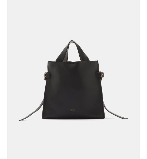 「VIOLAd'ORO/ ヴィオラドーロ TRERO SIDE KNOT TOTE」|トートバッグ|ブラック