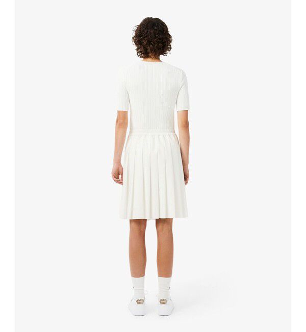 LACOSTE「プリーツミディスカート」|スカート|