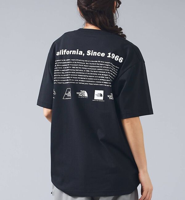 Rouge vif「【THE NORTH FACE/ノースフェイス】Historical Logo」|Tシャツ・カットソー|ブラック