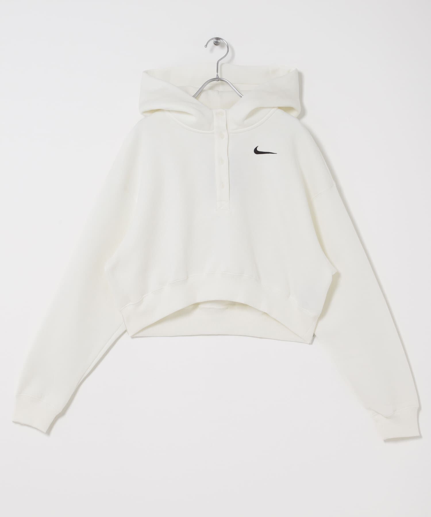 URBAN RESEARCH DOORS「NIKE　NSW PHNX FLC OS CRP HNLY」|パーカー|アイボリー
