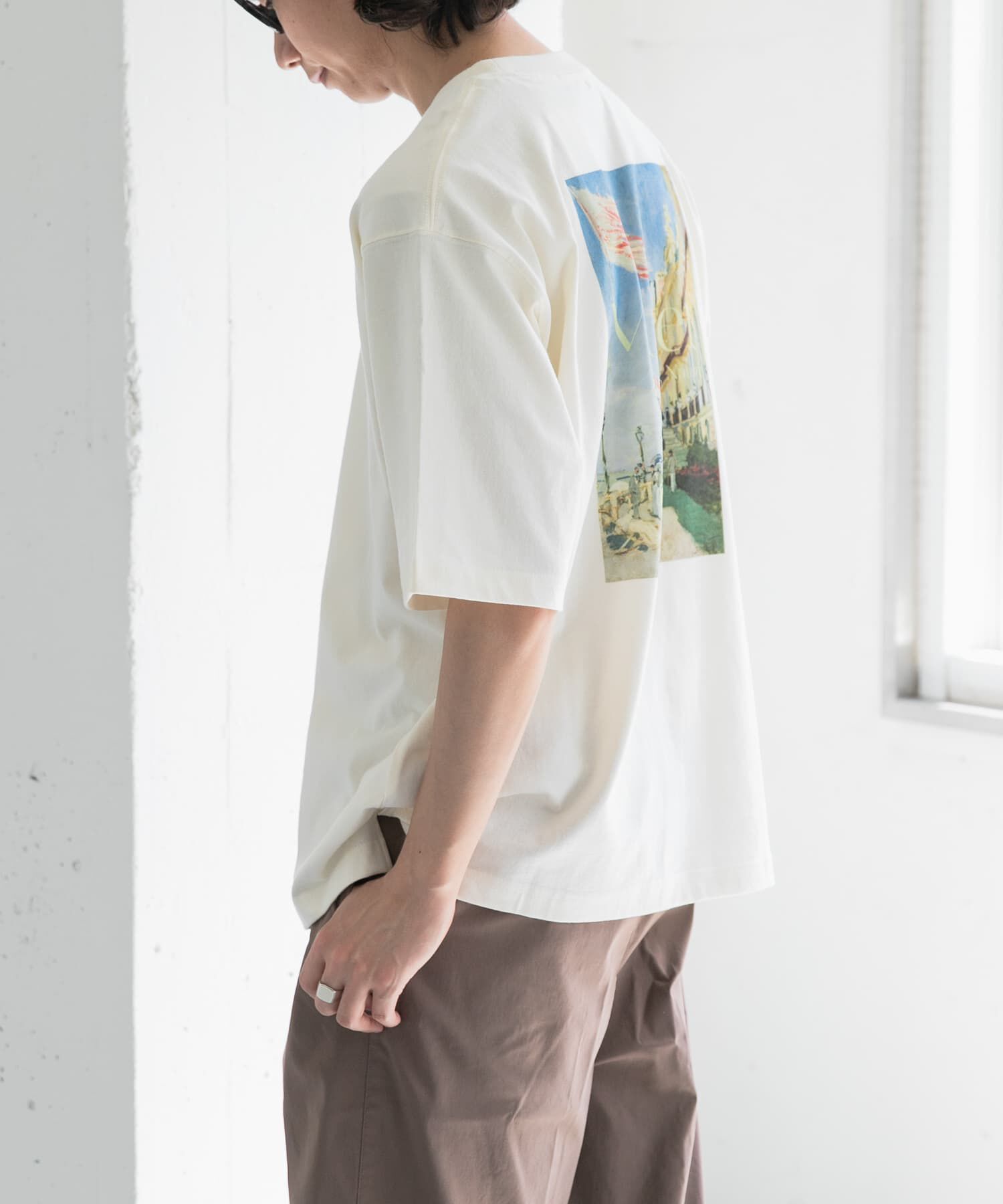 URBAN RESEARCH DOORS「FORK&SPOON　Monet art t-shirts」|Tシャツ・カットソー|