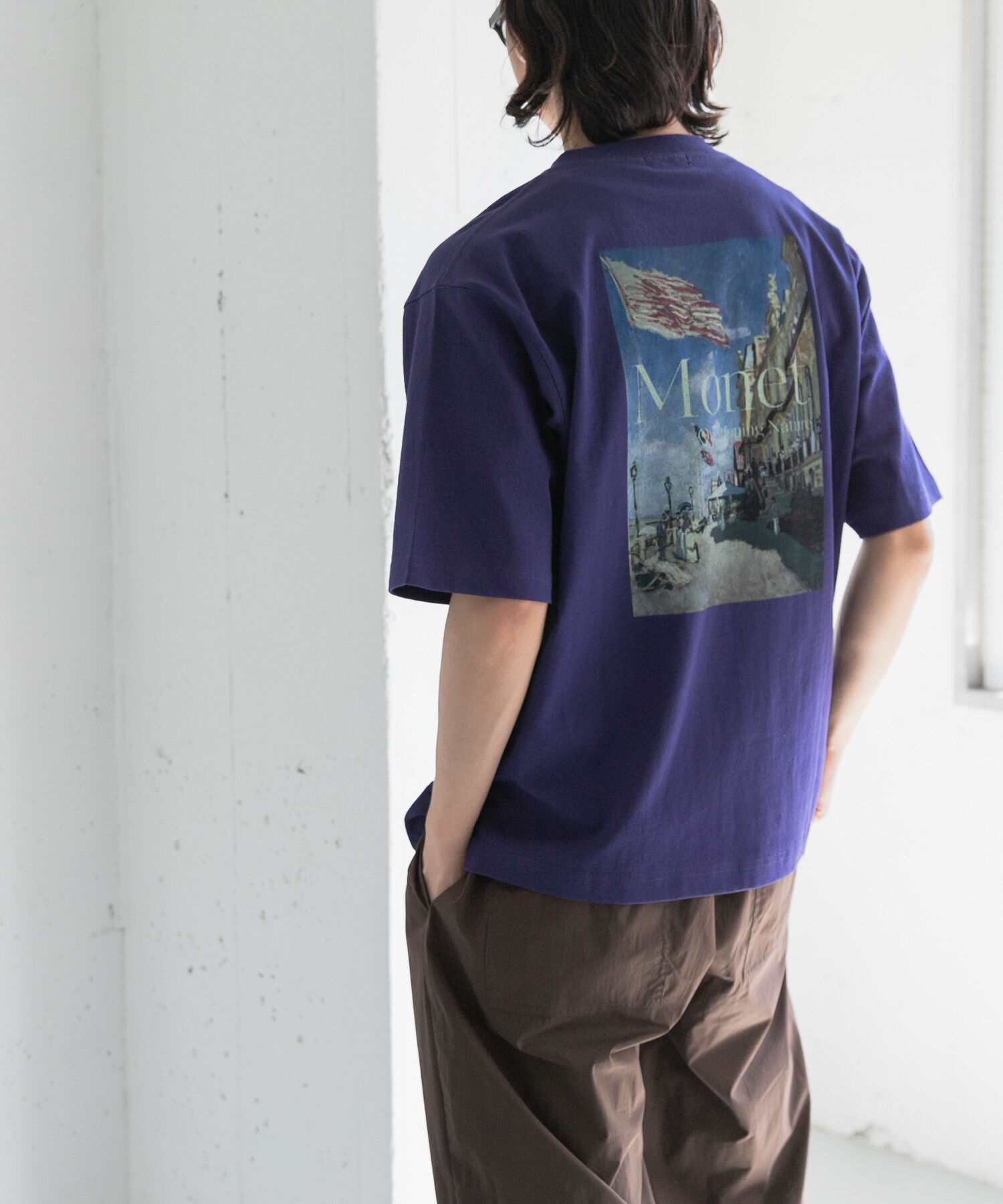 URBAN RESEARCH DOORS「FORK&SPOON　Monet art t-shirts」|Tシャツ・カットソー|