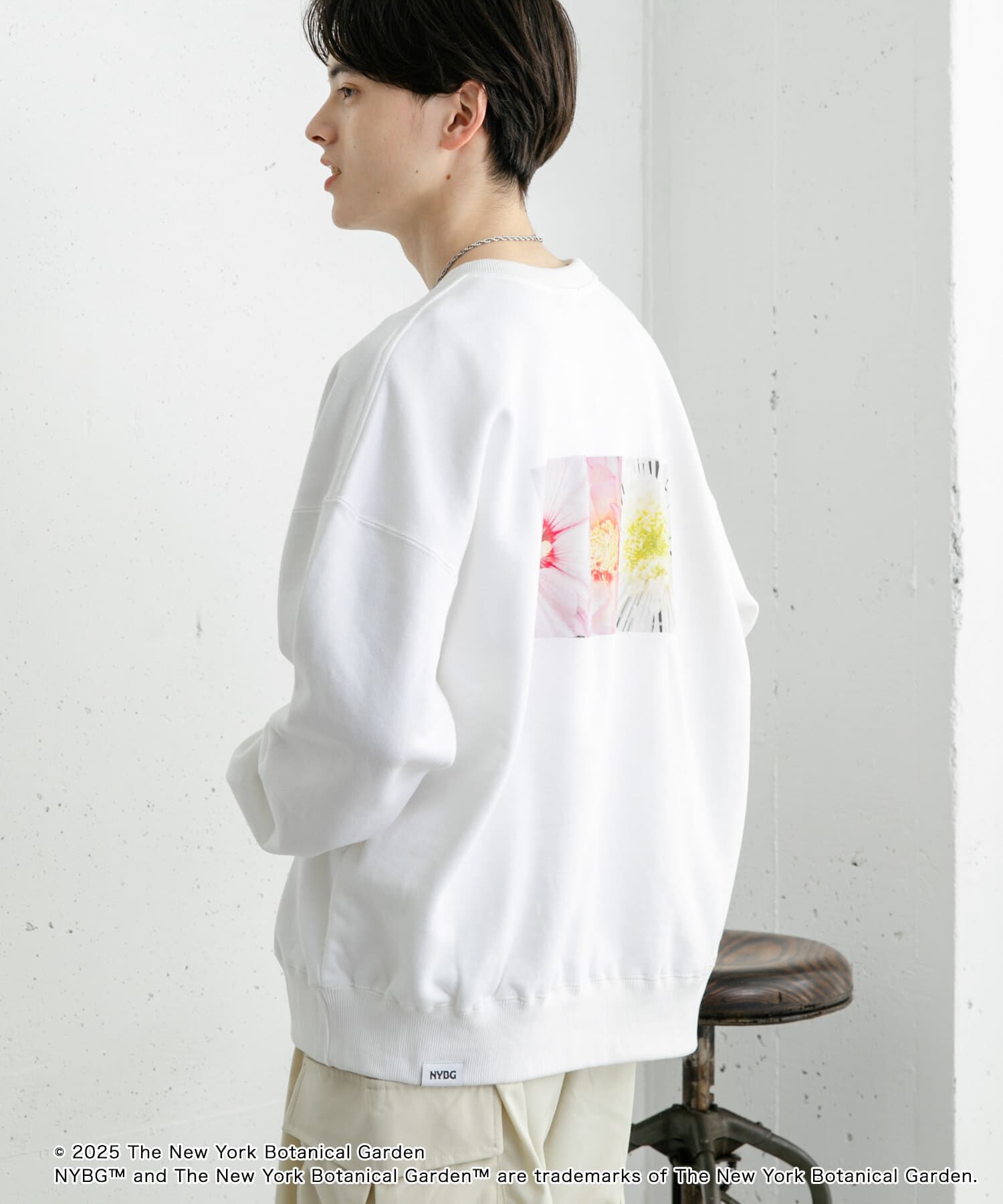SENSE OF PLACE by URBAN RESEARCH「NYBG　クルーネックルーズスウェットA」|スウェット・ジャージ|