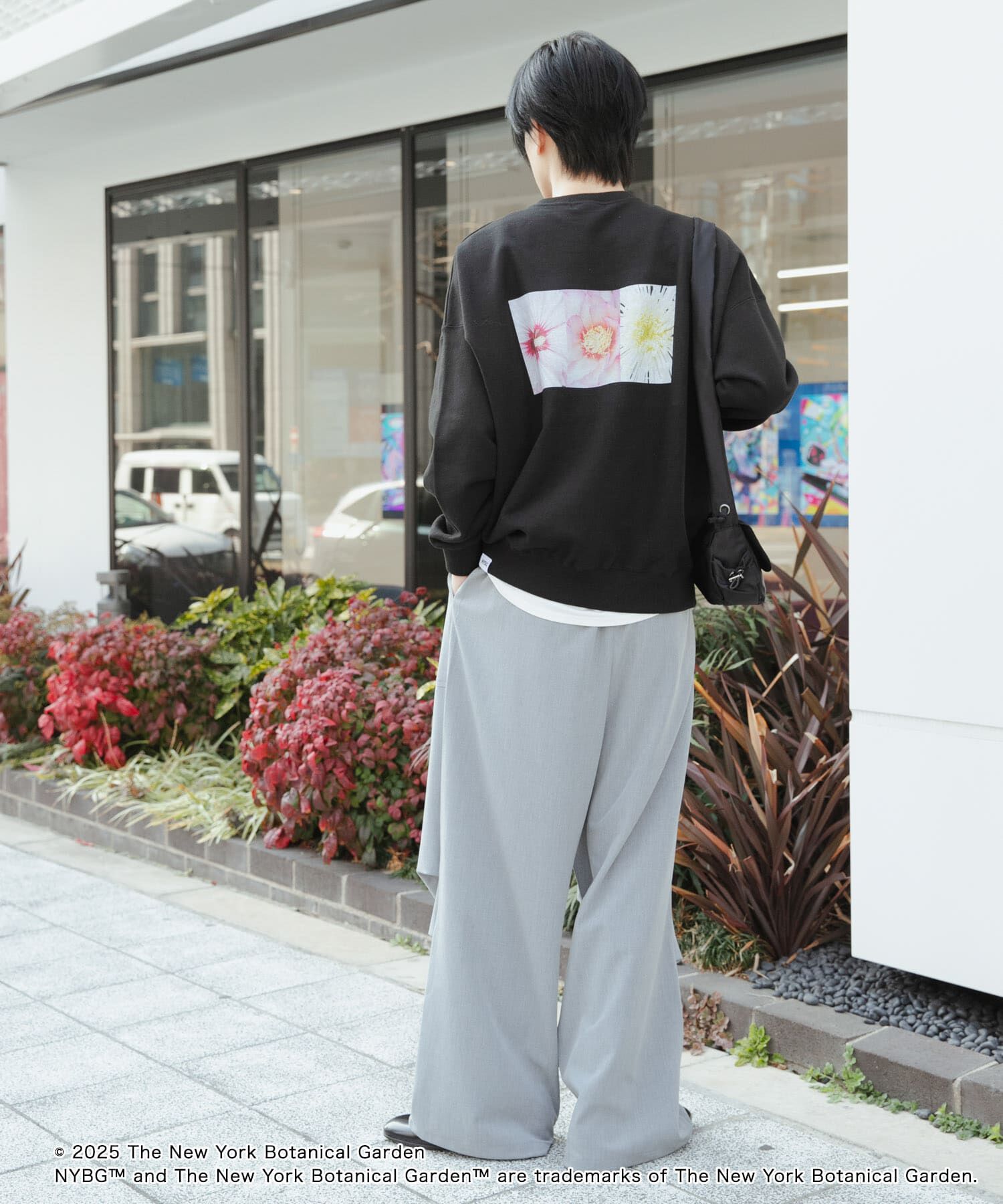 SENSE OF PLACE by URBAN RESEARCH「NYBG　クルーネックルーズスウェットA」|スウェット・ジャージ|