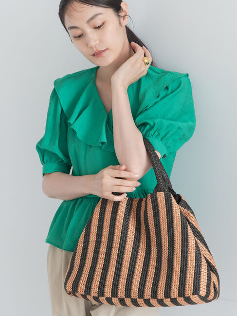 Te chichi「ストライプシートトートバッグ(大)」|その他|