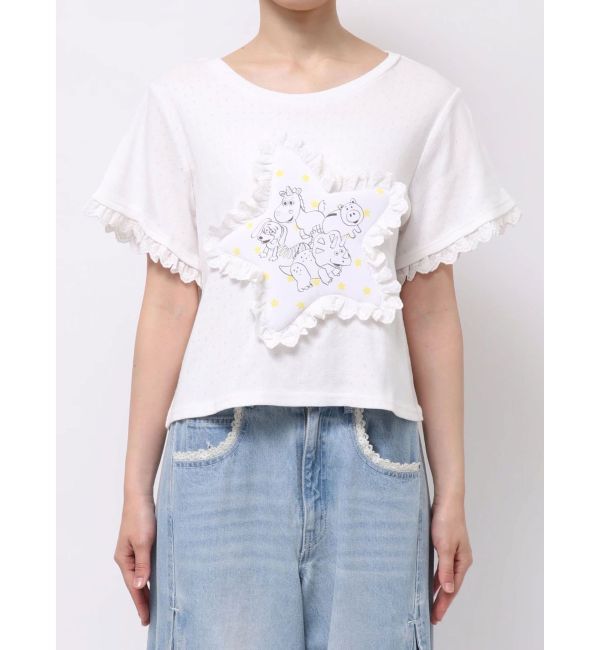 merry jenny「Toy Story / Fluffy Star tee」|Tシャツ・カットソー|