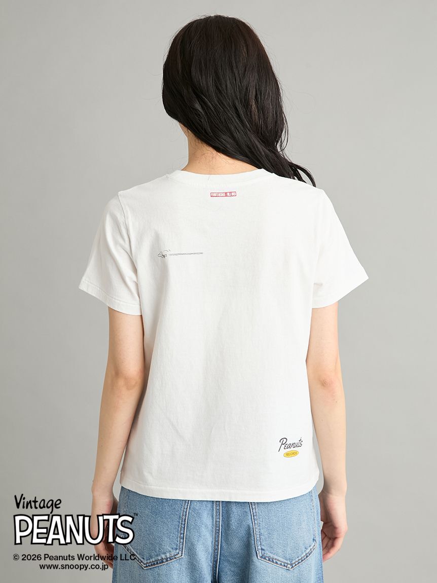 Mila Owen「【PEANUTS RECORDS】スヌーピーＴシャツ」|Tシャツ・カットソー|