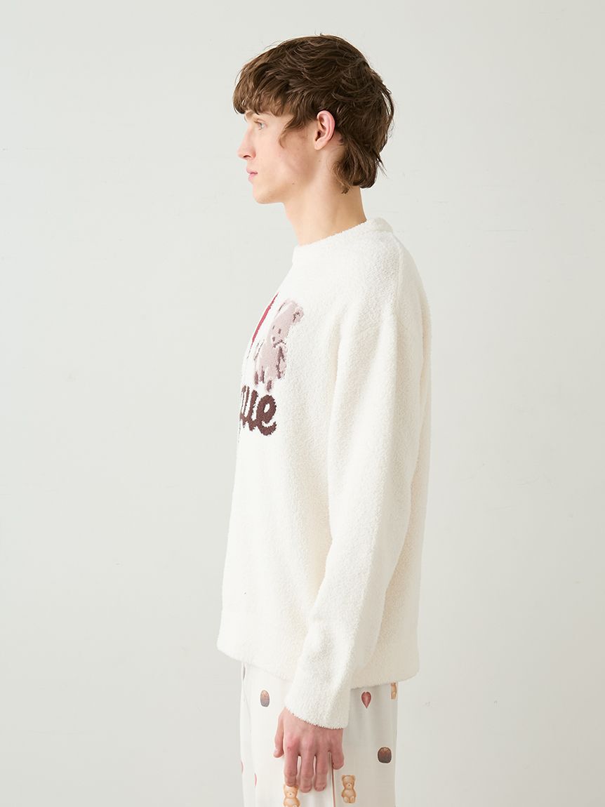 GELATO PIQUE HOMME「【HOMME】ワンポイントジャガードプルオーバー」|プルオーバー|