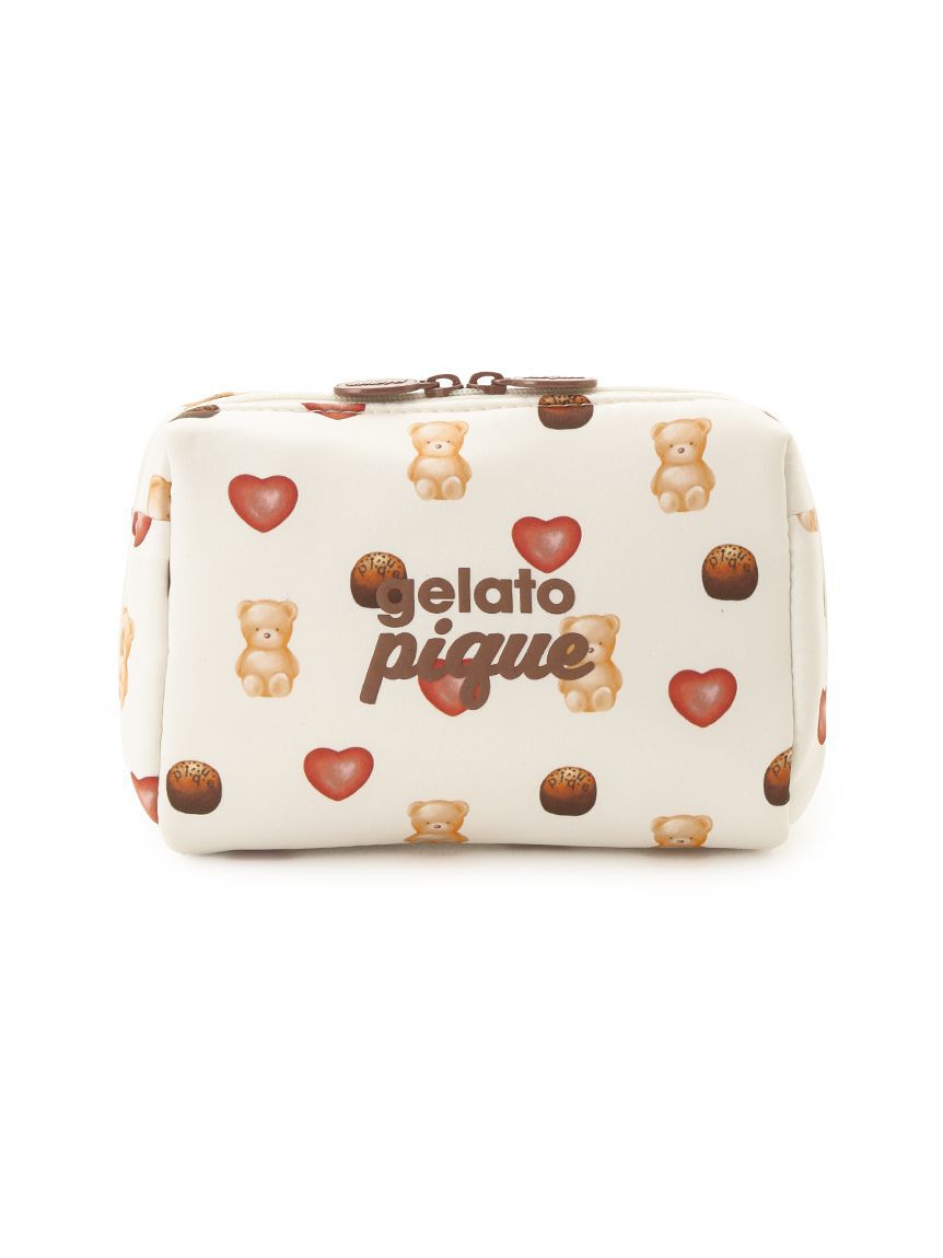 gelato pique「総柄ポーチ」|ポーチ|