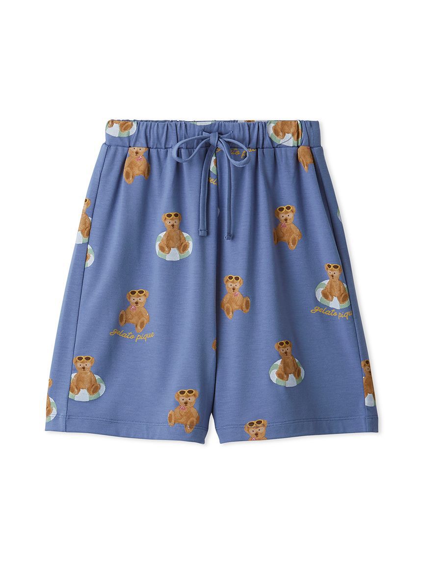 GELATO PIQUE KIDS & BABY「【JUNIOR】【接触冷感】サマーベア柄ショートパンツ」|その他|NVY