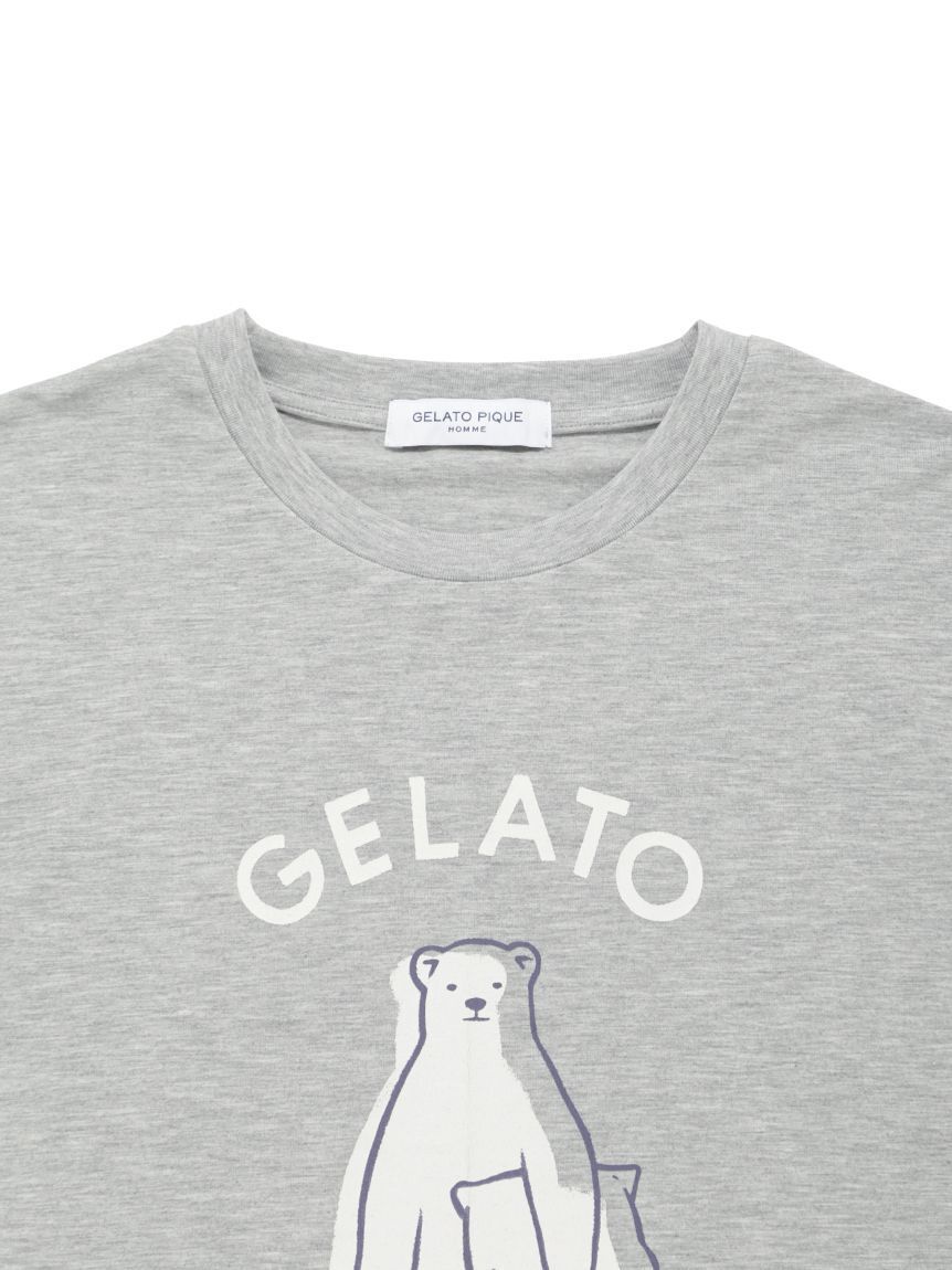 GELATO PIQUE HOMME「【ラッピング済み】【IFMC.】【HOMME】ワンポイントTシャツ&ロングパンツSET」|ルームウェア|