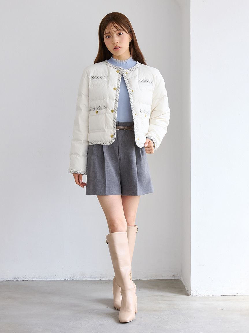 CELFORD「【セットアップ対応】ベルト付きタックショートパンツ」|その他|