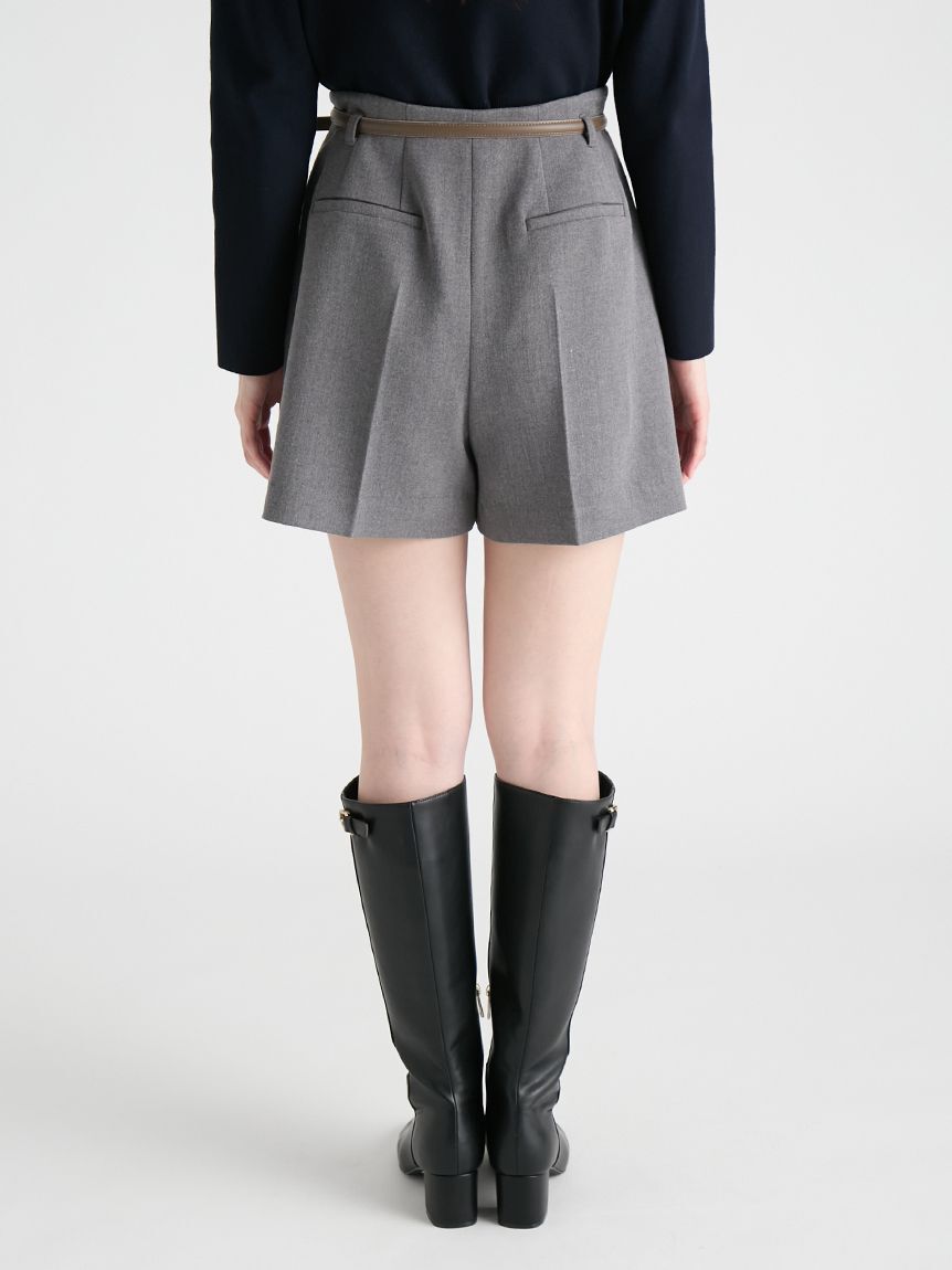 CELFORD「【セットアップ対応】ベルト付きタックショートパンツ」|その他|