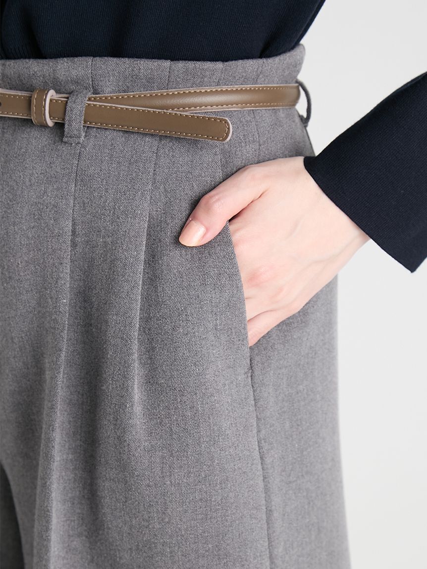 CELFORD「【セットアップ対応】ベルト付きタックショートパンツ」|その他|