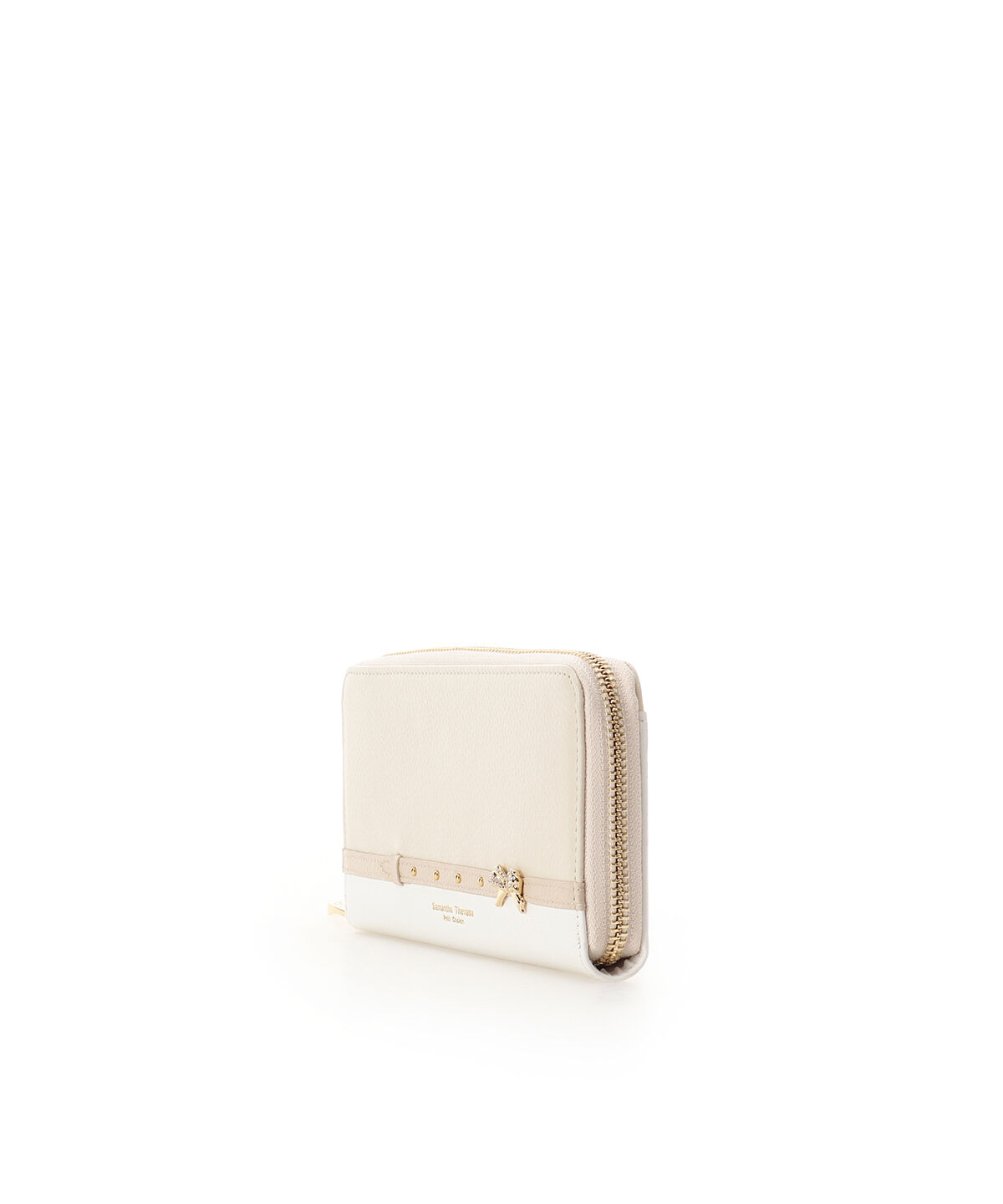 Samantha Thavasa Petit Choice「ビジューリボンバイカラー 長財布」|財布|