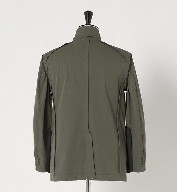 UNITED ARROWS green label relaxing「A+ PERTEX UNLIMITED コットンライク リラックス セットアップジャケット -ウォッシャブル・ストレッチ・撥」|テーラードジャケット|