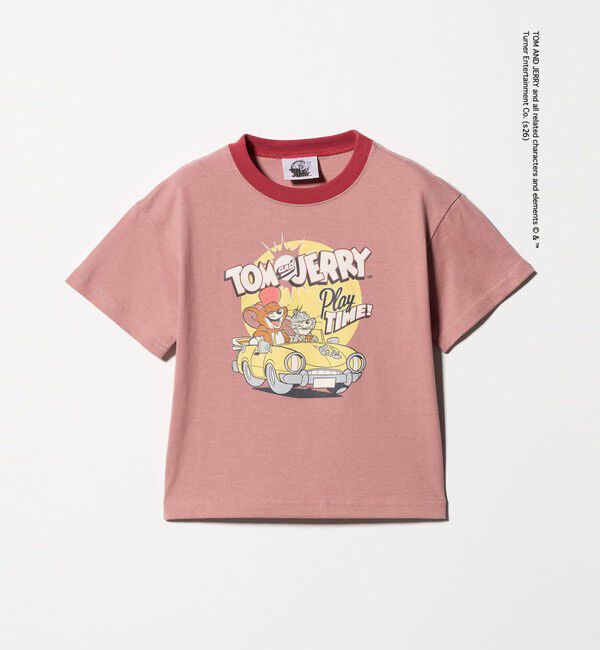 UNITED ARROWS green label relaxing「【別注】＜URBAMENT＞TOM and JERRY リンガーTシャツ / キッズ 100cmー130cm」|Tシャツ・カットソー|