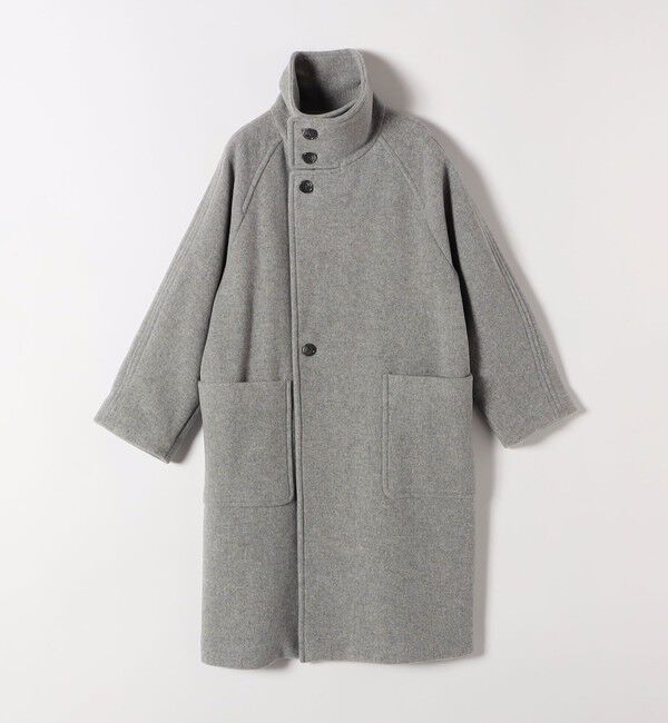 SHIPS any「SHIPS any: PURE WOOL スタンド ＆ ビッグカラー コート」|その他|