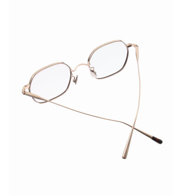 EYETHINK「BLANC.. 別注 B0048-PC  W GOLD / L.GRY - GRY ex Sunglasses」|サングラス|