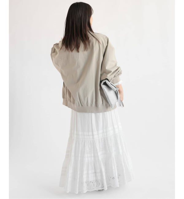 JOURNAL STANDARD relume「《WEB限定追加2》コットンボイルタック刺繍ロングスカート」|スカート|