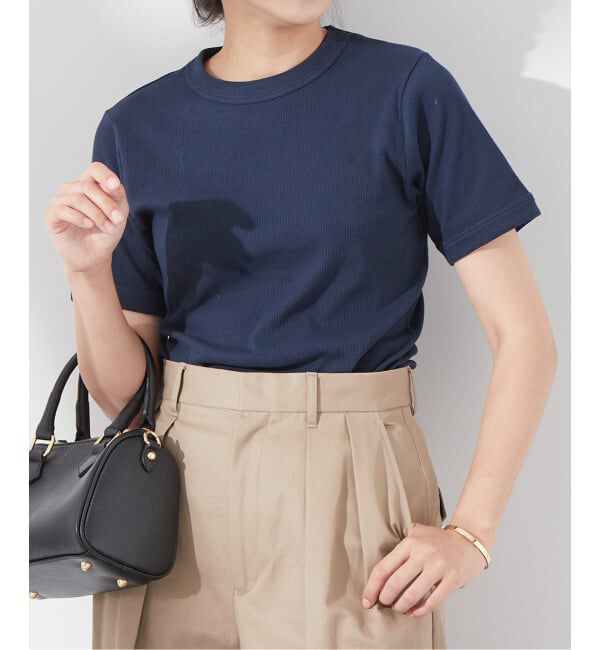 journal standard L'essage「《追加》Hanes/ヘインズ BEEFY リブクルーネックTシャツ」|Tシャツ・カットソー|