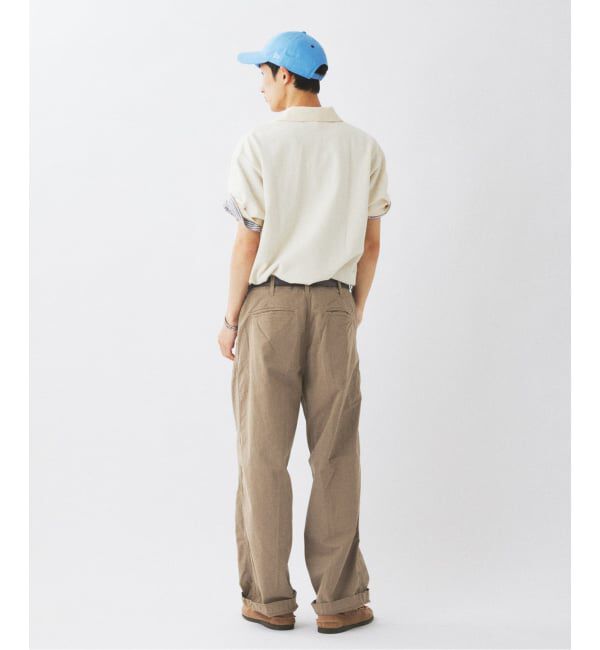 JOURNAL STANDARD「SAVE KHAKI UNITED / セーブ カーキ ユナイテッド 別注 ピグメント ワイド チノ」|チノ|