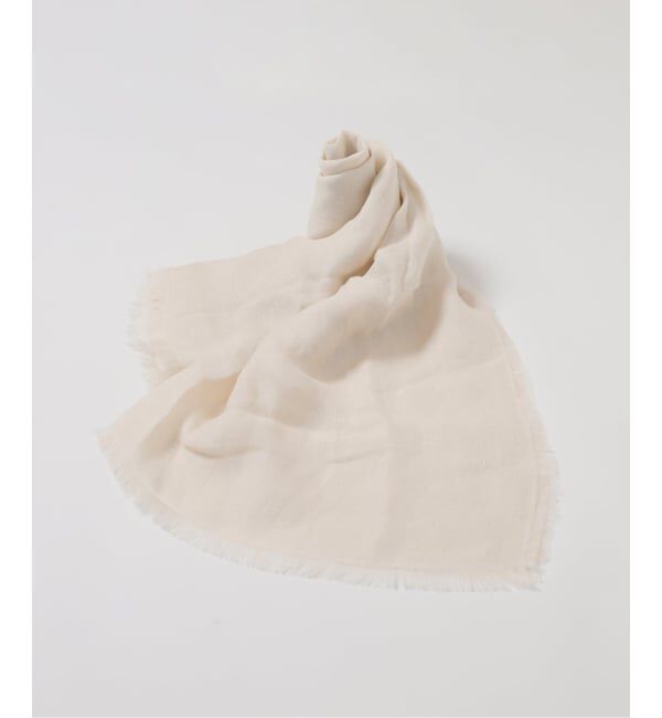 NOBLE「《NOBLE別注カラー》THROW/スロー Light Linen Color Stole」|ストール|