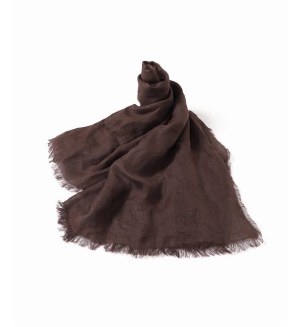 NOBLE「《NOBLE別注カラー》THROW/スロー Light Linen Color Stole」|ストール|