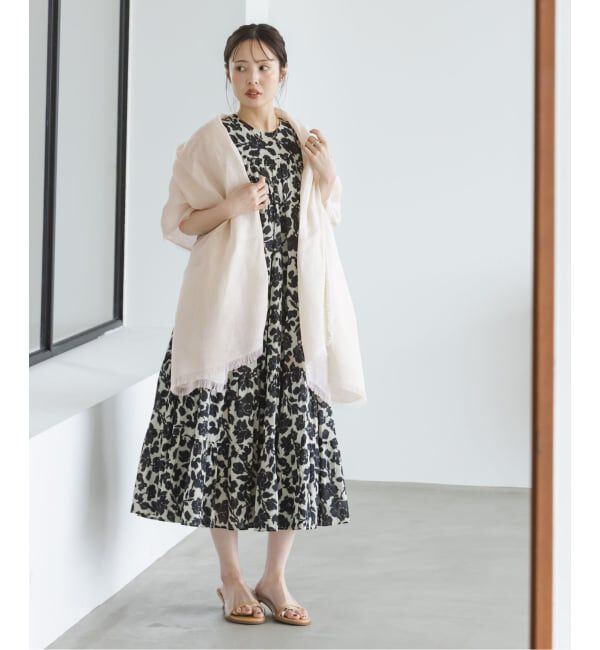 NOBLE「《NOBLE別注カラー》THROW/スロー Light Linen Color Stole」|ストール|
