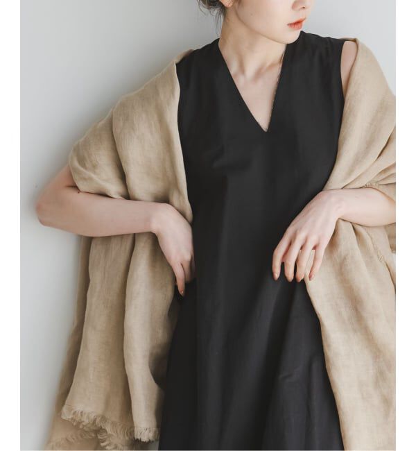 NOBLE「《NOBLE別注カラー》THROW/スロー Light Linen Color Stole」|ストール|