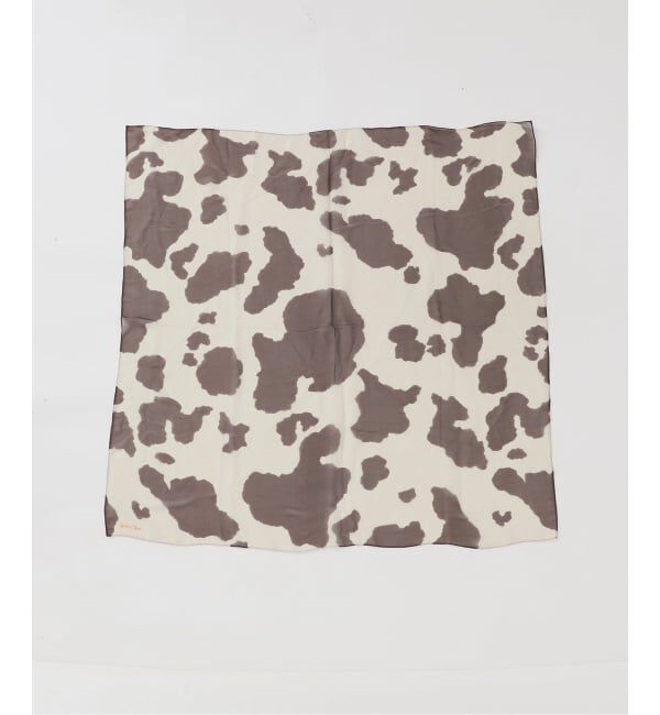 Spick and Span「《別注》Spick & Span COW PRINT SCARF」|バンダナ・スカーフ|
