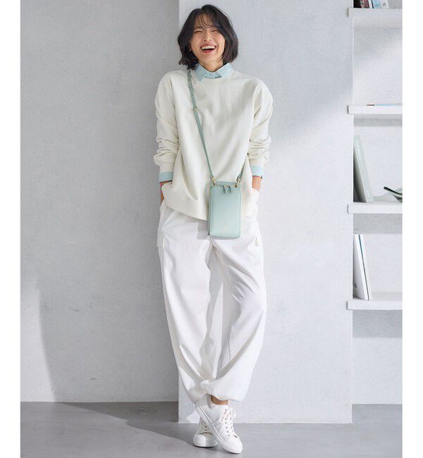 23区「【Oggi4月号掲載/洗える】シルキーストレッチ パラシュートパンツ」|その他|
