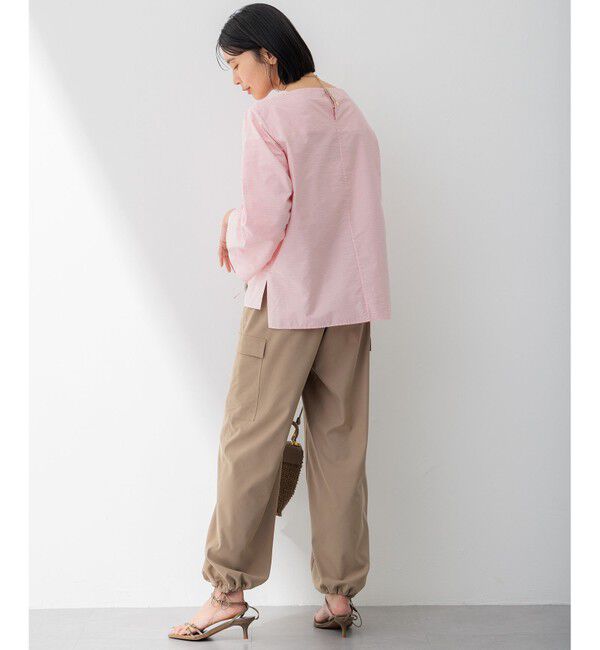 23区「【Oggi4月号掲載/洗える】シルキーストレッチ パラシュートパンツ」|その他|