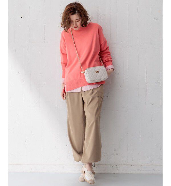 23区「【Oggi4月号掲載/洗える】シルキーストレッチ パラシュートパンツ」|その他|