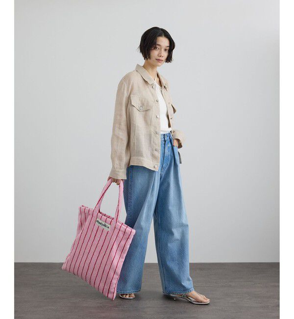 SALON adam et rope'「リネンカラミシアーGジャン / イージーケア」|その他|