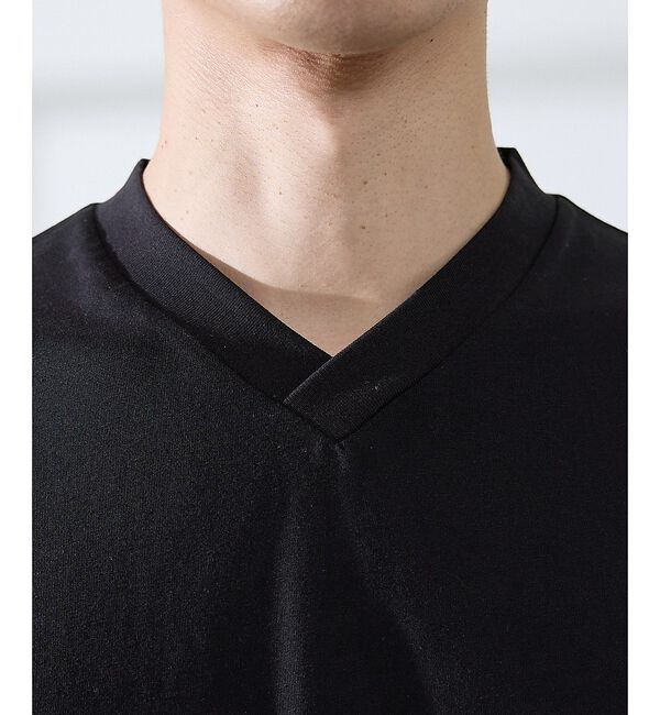 ABAHOUSE「【SMART CLOSET/WEB限定】シルケット天竺 Vネック 半袖Tシャツ」|Tシャツ・カットソー|