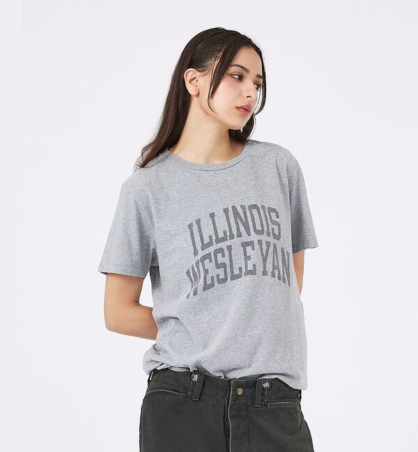 Rouge vif「【REMI RELIEF / レミレリーフ】SP加工/ロゴT/ILLINOIS」|Tシャツ・カットソー|