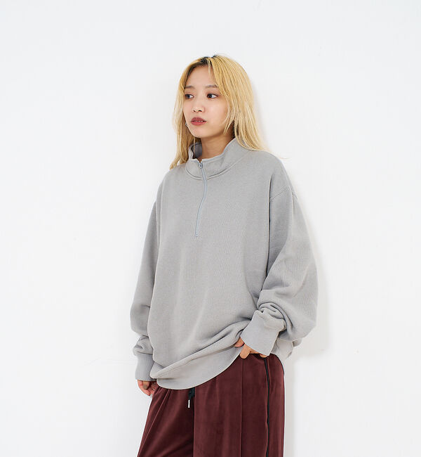 NOMINE「【Champion】ハーフジップ スウェット」|スウェット・ジャージ|