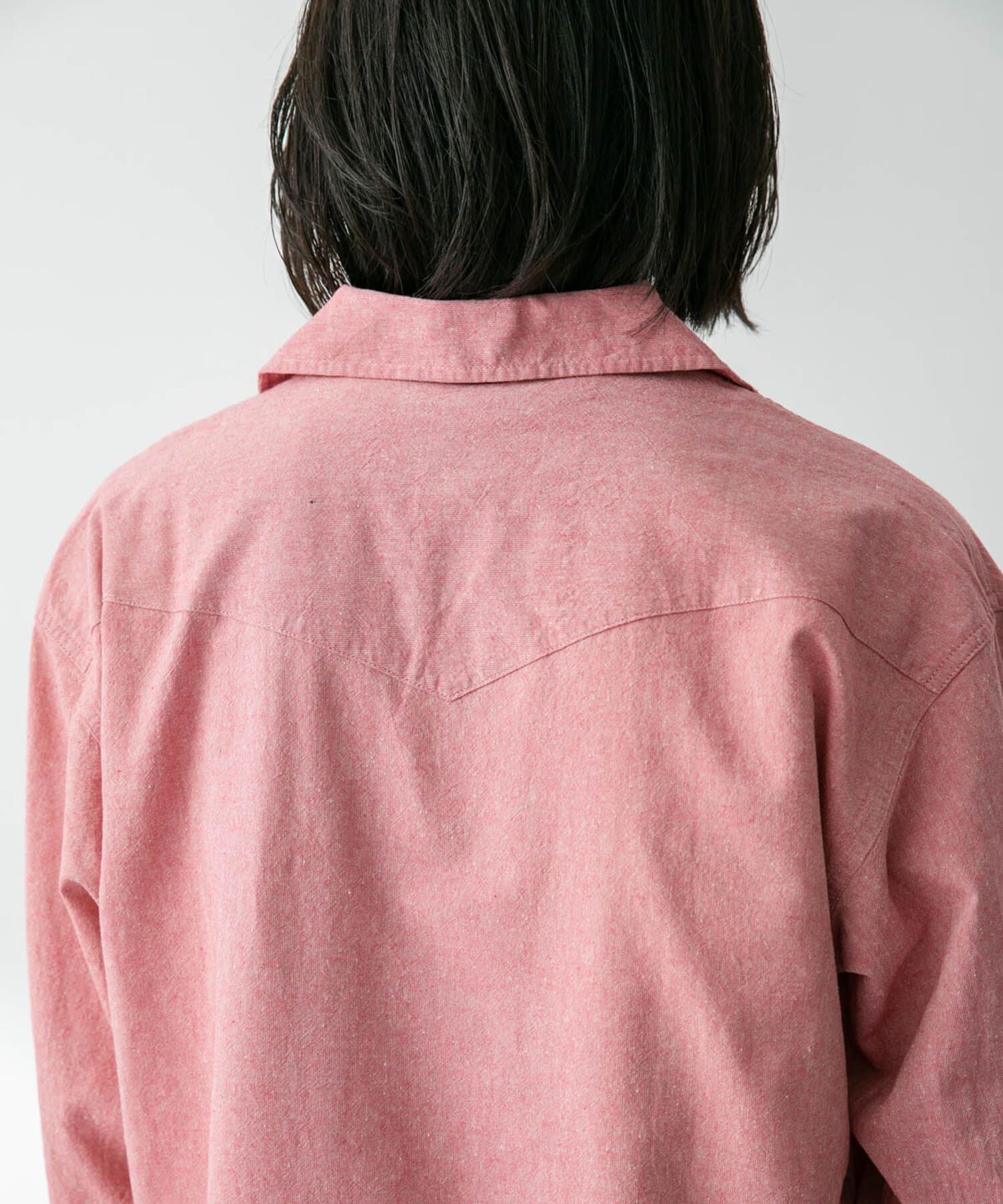 Sonny Label 「『別注』ELY&times;Sonny Label　開襟シャンブレーシャツ」|シャツ・ブラウス|