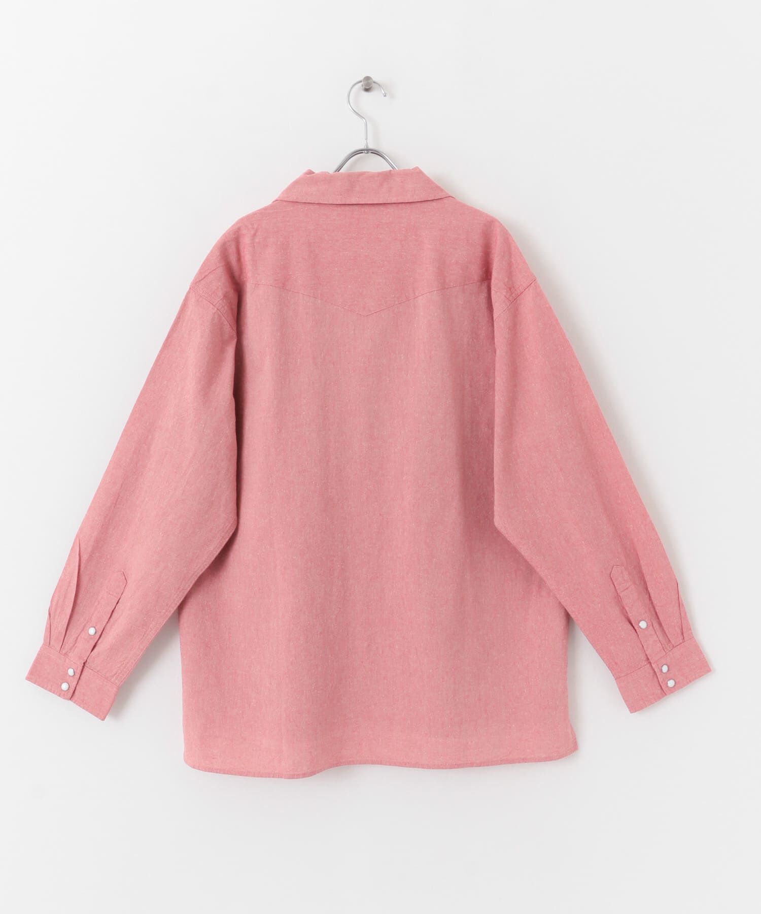 Sonny Label 「『別注』ELY&times;Sonny Label　開襟シャンブレーシャツ」|シャツ・ブラウス|
