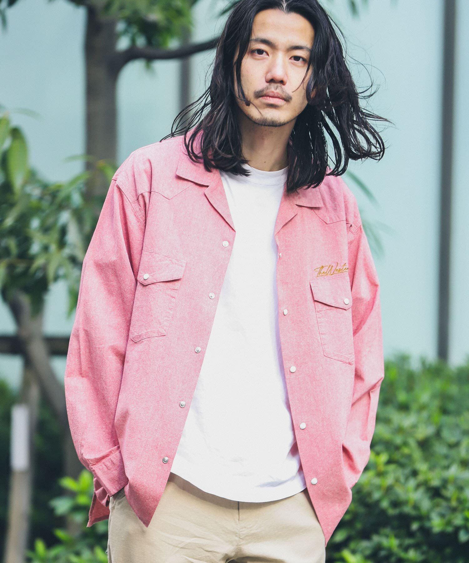 Sonny Label 「『別注』ELY&times;Sonny Label　開襟シャンブレーシャツ」|シャツ・ブラウス|