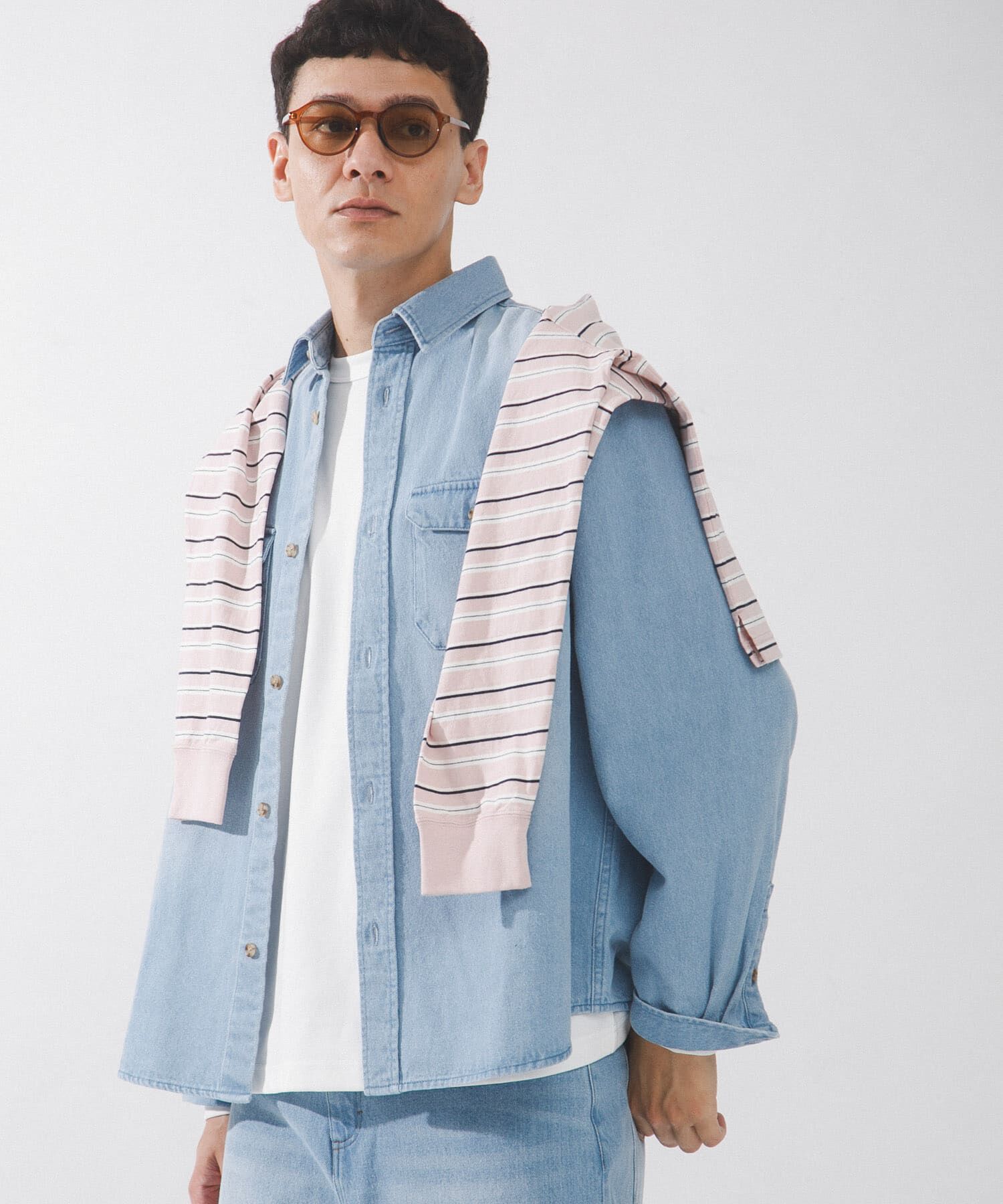 Sonny Label 「『別注』RED KAP&times;Sonny Label　デニムシャツ」|シャツ・ブラウス|