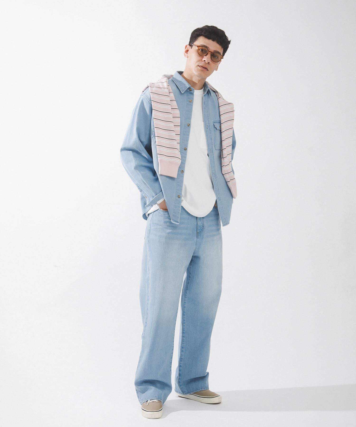 Sonny Label 「『別注』RED KAP&times;Sonny Label　デニムシャツ」|シャツ・ブラウス|