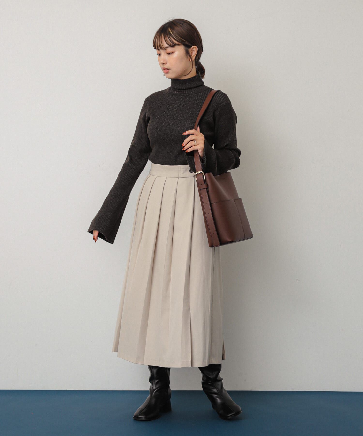 SENSE OF PLACE by URBAN RESEARCH「『消臭』スクエアトゥストレッチロングブーツ」|ショートブーツ|